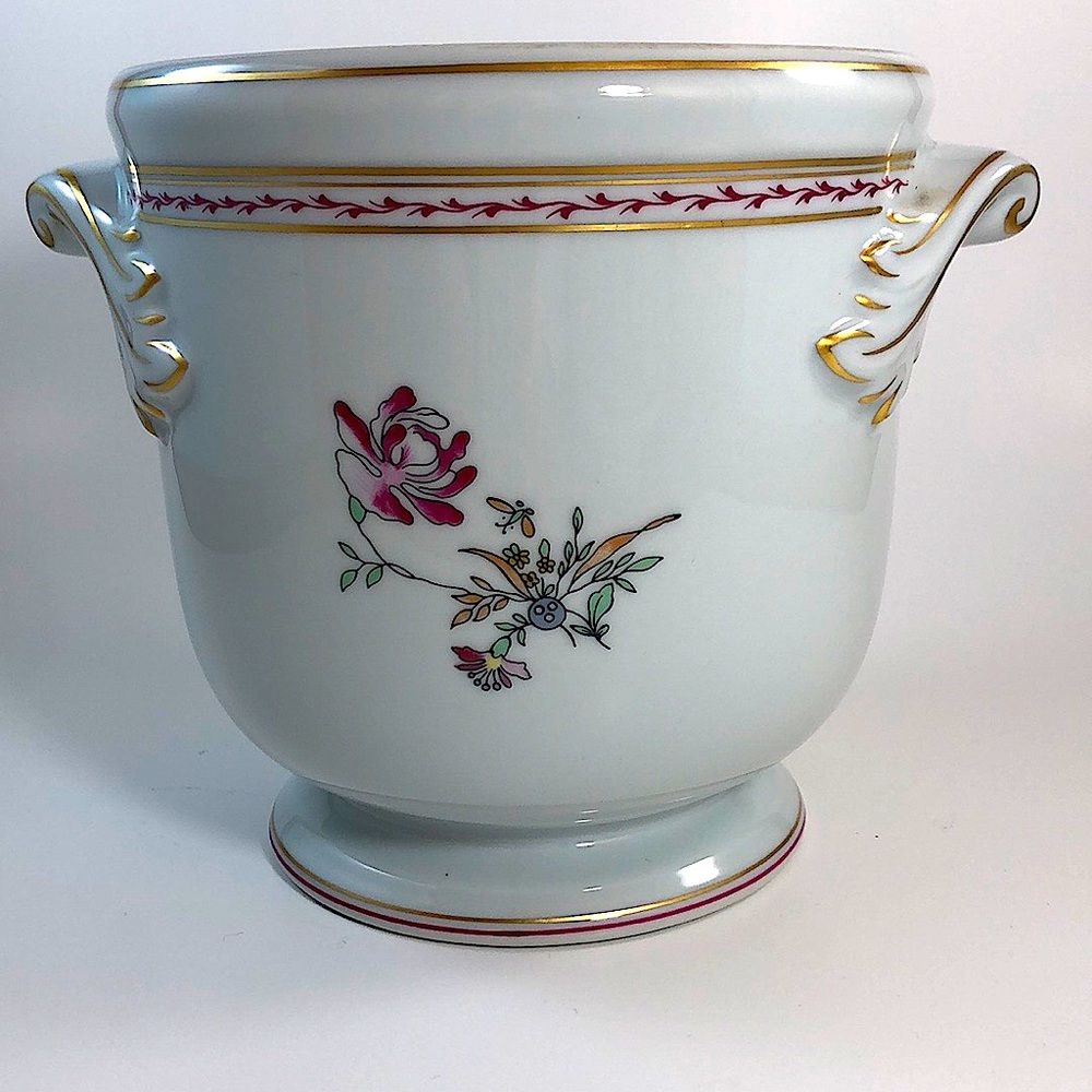 Vista Alegre Indias Fine Porcelain Ice/Wine Bucket